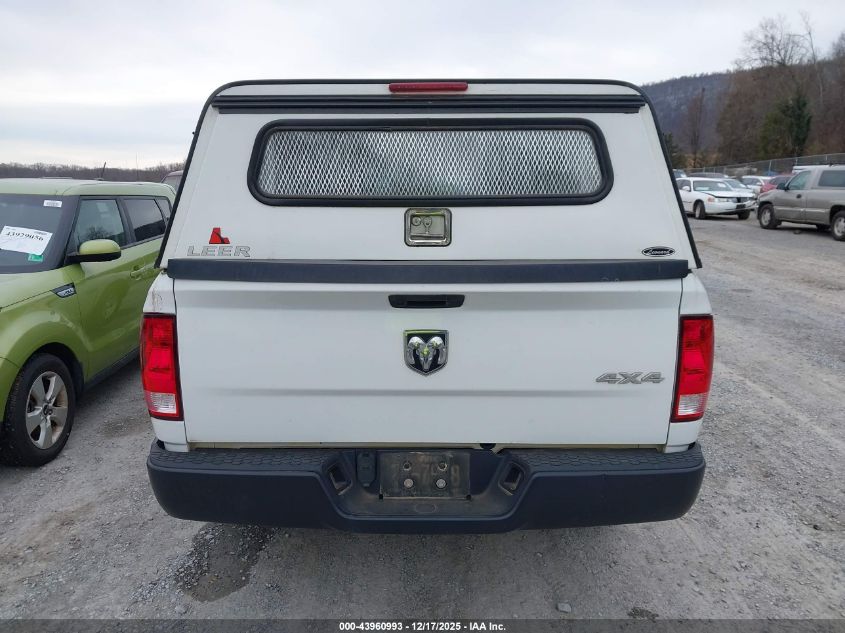 2022 Ram 1500 Classic Tradesman 4X4 6'4 Box VIN: 1C6RR7FG8NS230219 Lot: 43960993