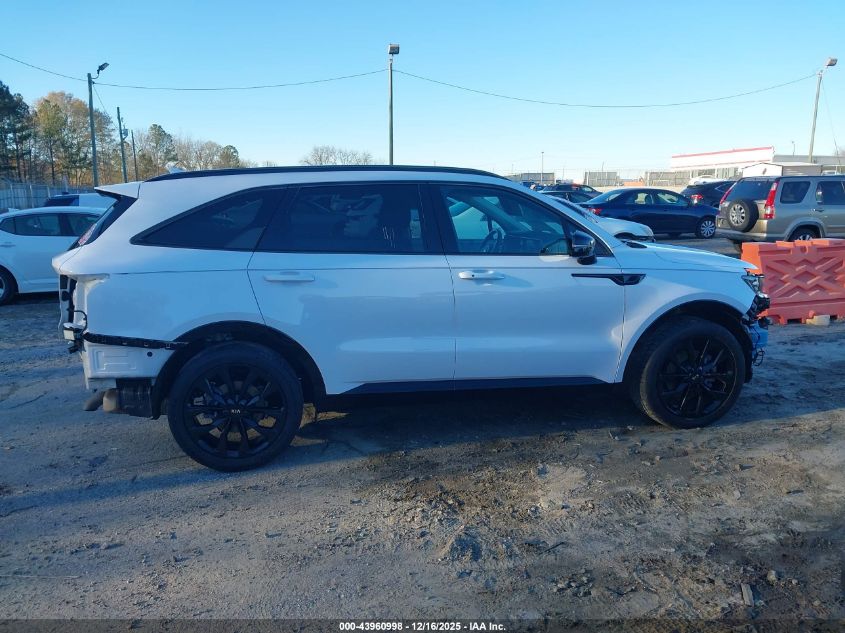 2021 Kia Sorento Sx Prestige VIN: 5XYRK4LF9MG058987 Lot: 43960998