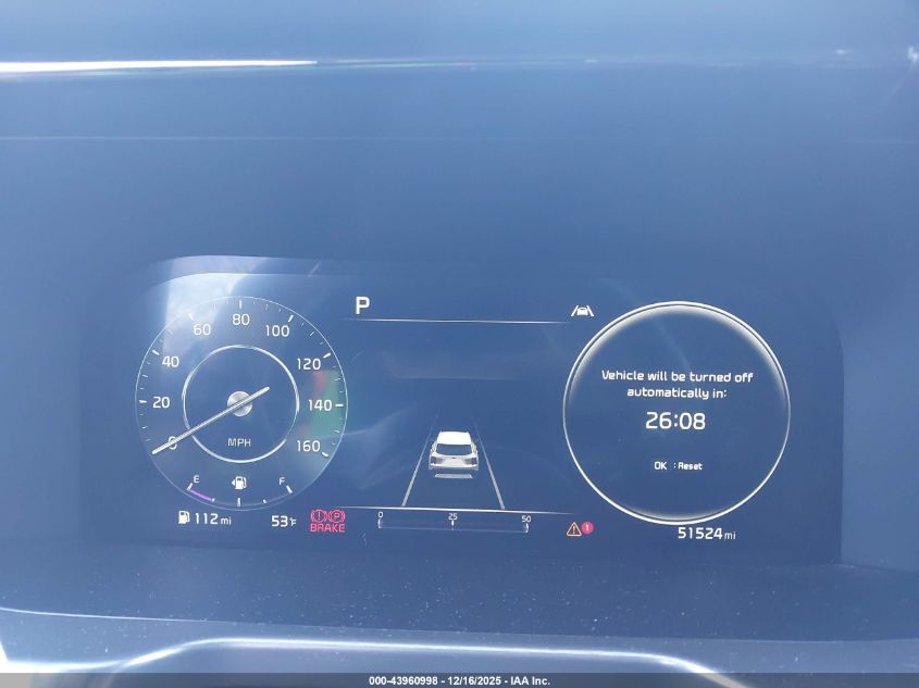 2021 Kia Sorento Sx Prestige VIN: 5XYRK4LF9MG058987 Lot: 43960998