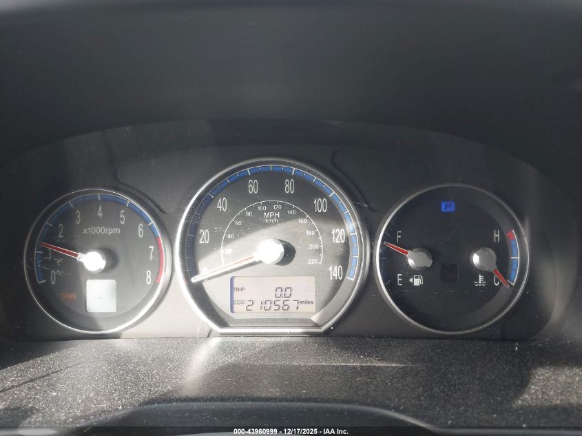 2008 Hyundai Santa Fe Limited/Se VIN: 5NMSH13E38H148640 Lot: 43960999