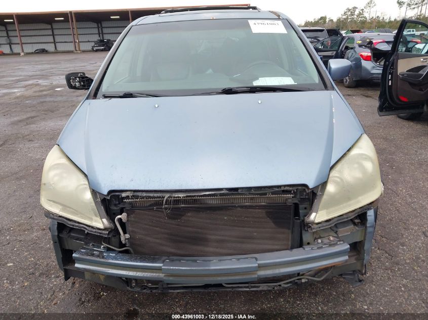 2006 Honda Odyssey Ex-L VIN: 5FNRL38666B063719 Lot: 43961003