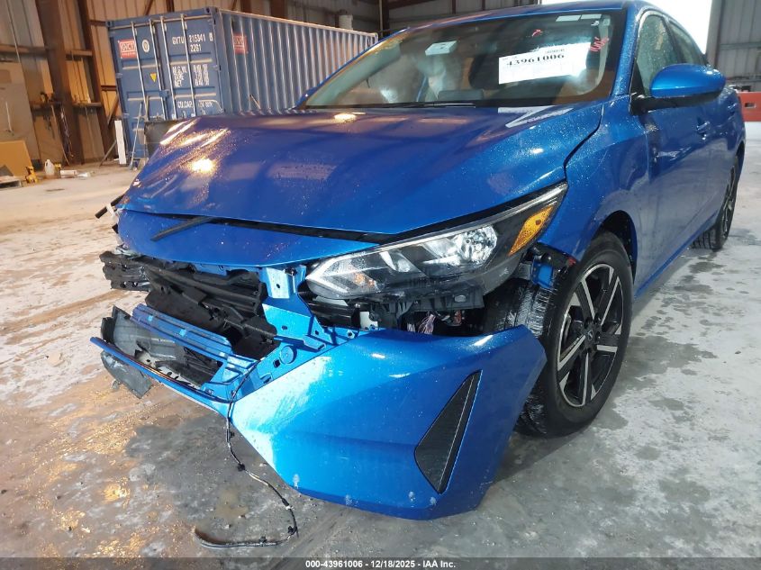 2025 Nissan Sentra Sv VIN: 3N1AB8CV9SY320661 Lot: 43961006