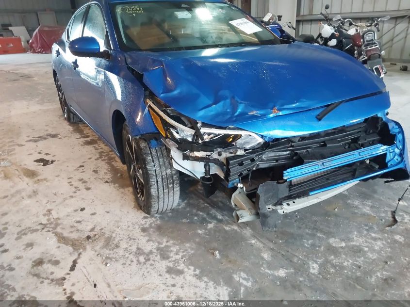 2025 Nissan Sentra Sv VIN: 3N1AB8CV9SY320661 Lot: 43961006