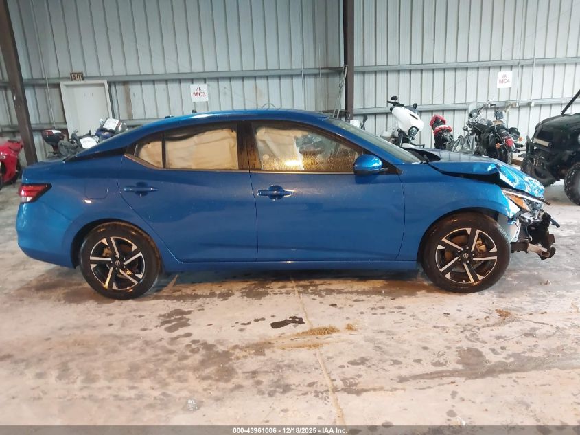 2025 Nissan Sentra Sv VIN: 3N1AB8CV9SY320661 Lot: 43961006