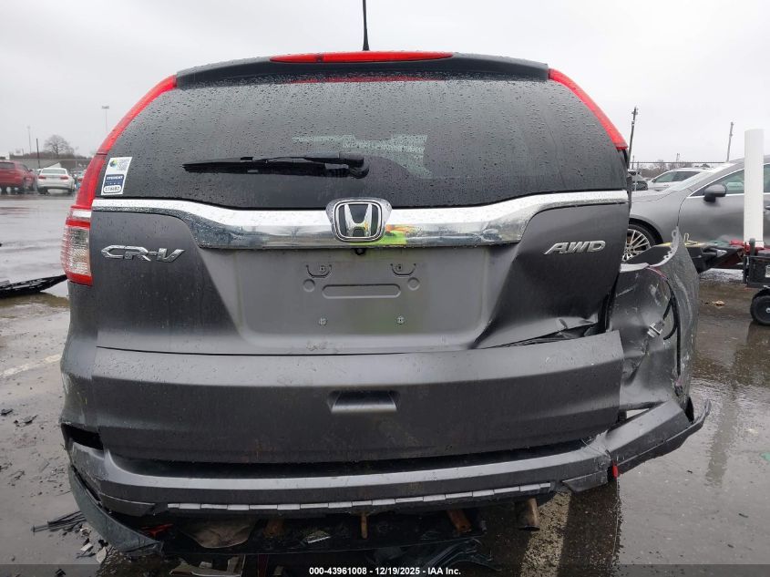 2015 Honda Cr-V Ex VIN: 2HKRM4H56FH706064 Lot: 43961008