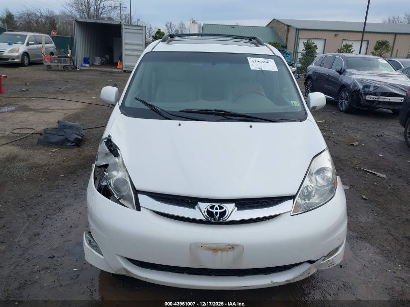 2008 Toyota Sienna Limited VIN: 5TDZK22C98S109490 Lot: 43961007