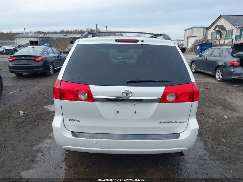 2008 Toyota Sienna Limited VIN: 5TDZK22C98S109490 Lot: 43961007