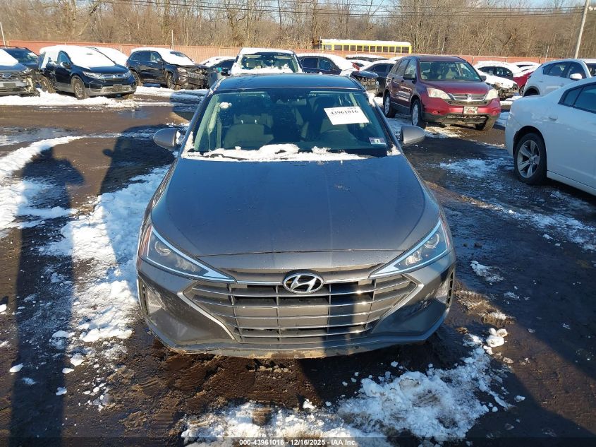 2019 Hyundai Elantra Sel VIN: 5NPD84LF1KH465376 Lot: 43961016