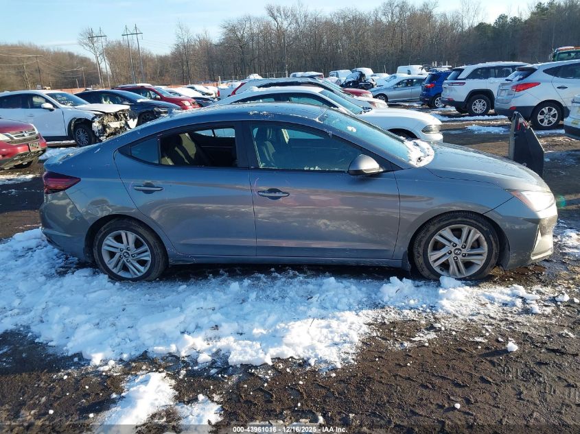 2019 Hyundai Elantra Sel VIN: 5NPD84LF1KH465376 Lot: 43961016