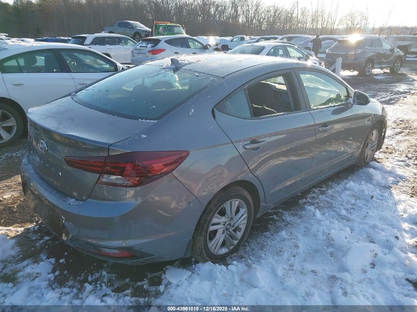 2019 Hyundai Elantra Sel VIN: 5NPD84LF1KH465376 Lot: 43961016