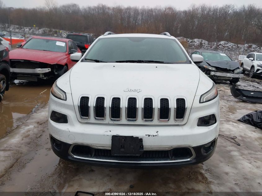 2016 Jeep Cherokee Limited VIN: 1C4PJMDB1GW194608 Lot: 43961024