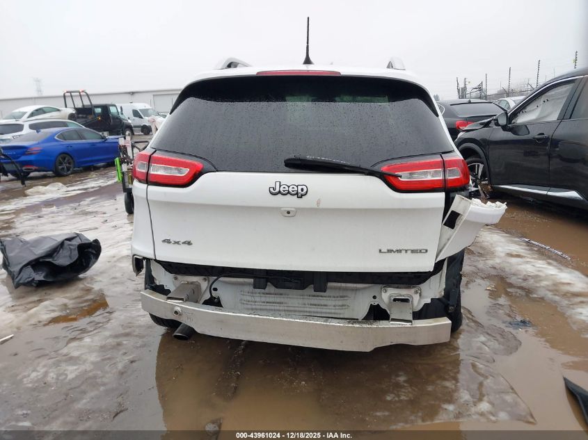 2016 Jeep Cherokee Limited VIN: 1C4PJMDB1GW194608 Lot: 43961024