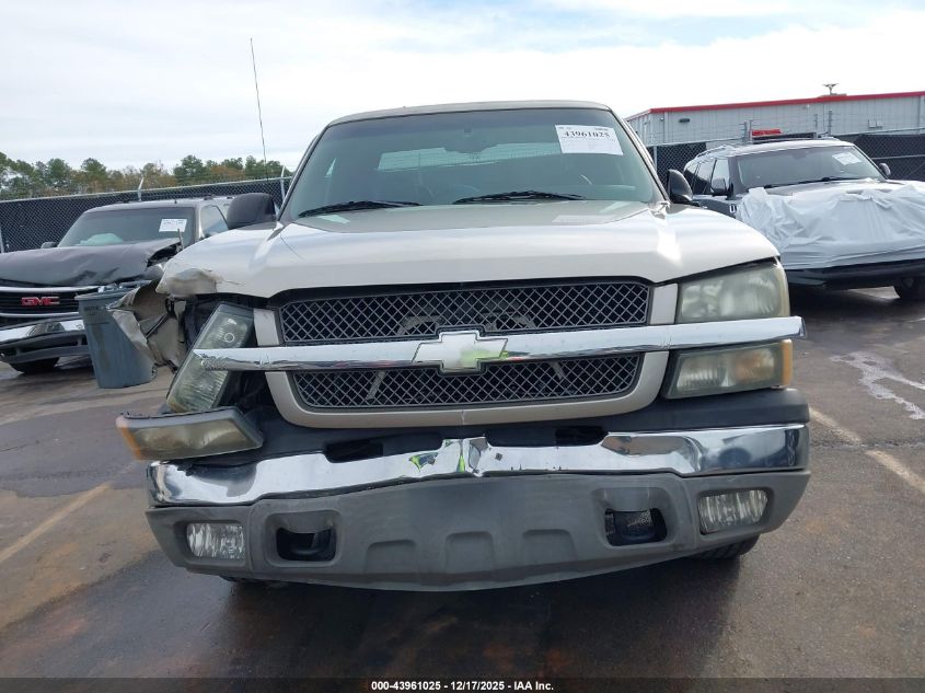2003 Chevrolet Silverado 1500 Ls VIN: 1GCEK19T43E294593 Lot: 43961025
