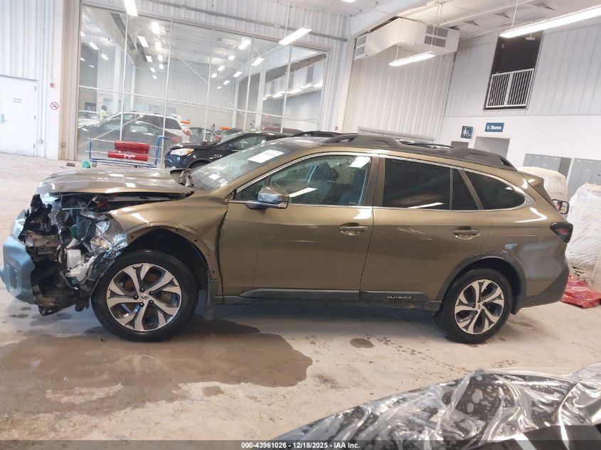 2020 Subaru Outback Limited VIN: 4S4BTANC8L3166421 Lot: 43961026