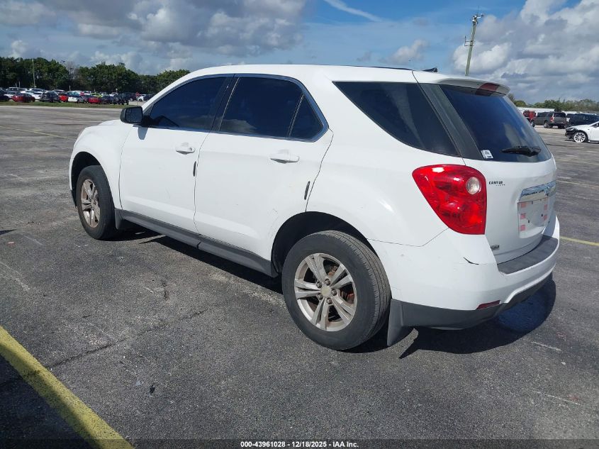 2012 Chevrolet Equinox Ls VIN: 2GNALBEK2C6173278 Lot: 43961028