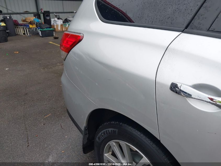 2014 Nissan Pathfinder Sv VIN: 5N1AR2MMXEC611206 Lot: 43961030