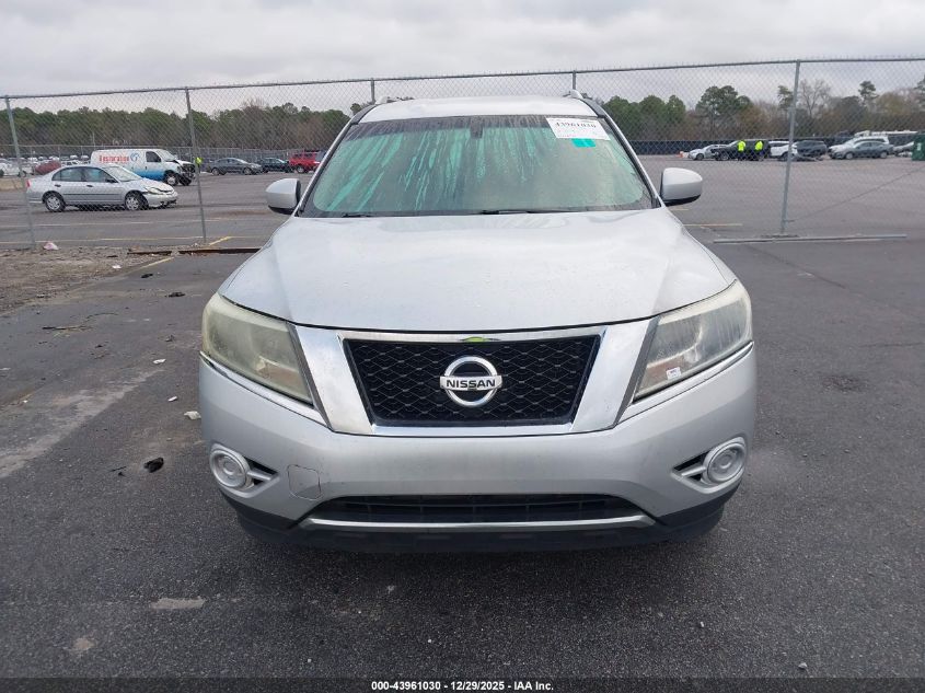 2014 Nissan Pathfinder Sv VIN: 5N1AR2MMXEC611206 Lot: 43961030