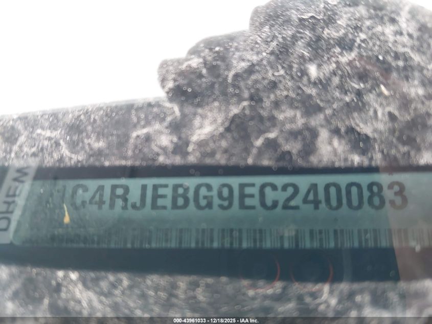 2014 Jeep Grand Cherokee Limited VIN: 1C4RJEBG9EC240083 Lot: 43961033
