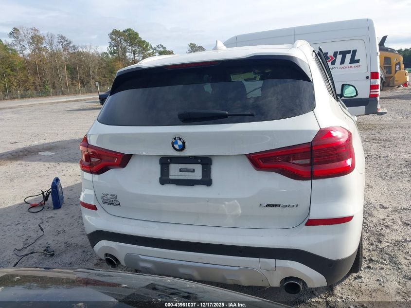 2021 BMW X3 Sdrive30I VIN: 5UXTY3C05M9E86875 Lot: 43961037