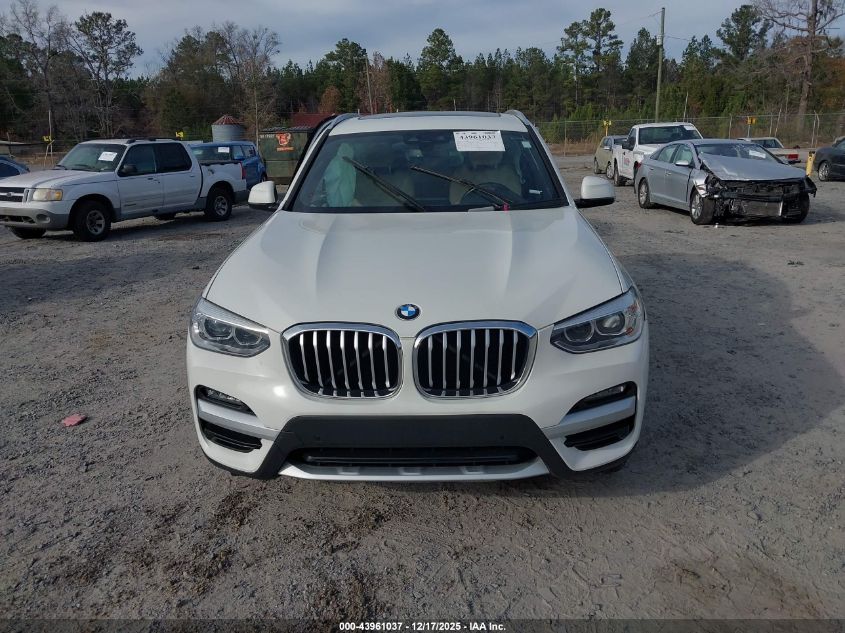 2021 BMW X3 Sdrive30I VIN: 5UXTY3C05M9E86875 Lot: 43961037
