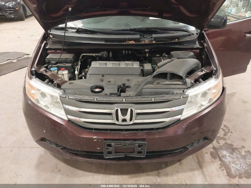 2012 Honda Odyssey Ex-L VIN: 5FNRL5H67CB055622 Lot: 43961042