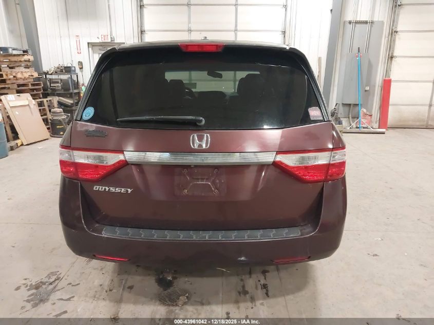 2012 Honda Odyssey Ex-L VIN: 5FNRL5H67CB055622 Lot: 43961042