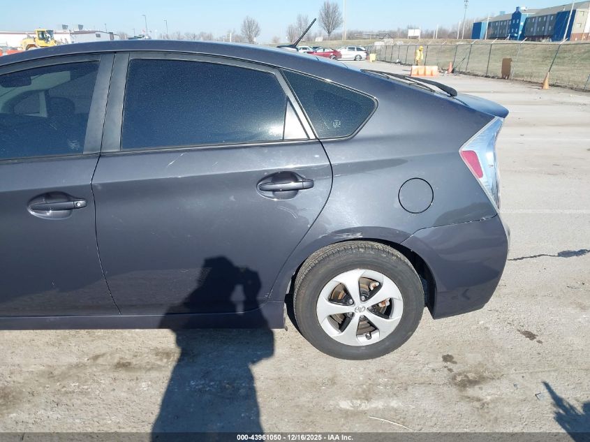 2015 Toyota Prius Three VIN: JTDKN3DU9F0446052 Lot: 43961050