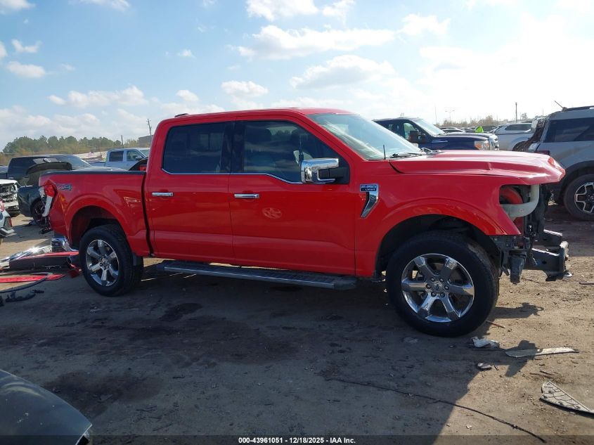 2021 Ford F-150 Lariat VIN: 1FTFW1E53MKD15727 Lot: 43961051