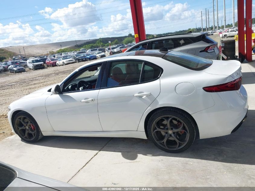 2019 Alfa Romeo Giulia Ti Sport Awd VIN: ZARFANBN3K7614991 Lot: 43961060