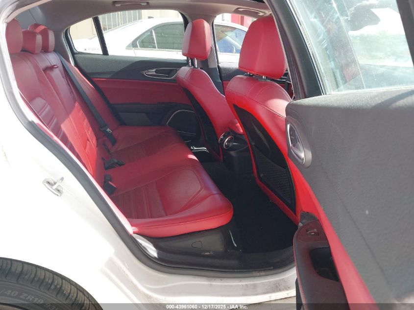 2019 Alfa Romeo Giulia Ti Sport Awd VIN: ZARFANBN3K7614991 Lot: 43961060