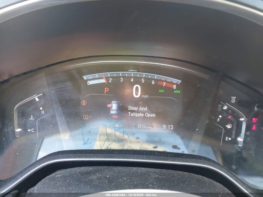 2019 Honda Cr-V Ex-L VIN: 5J6RW1H88KA020400 Lot: 43961064