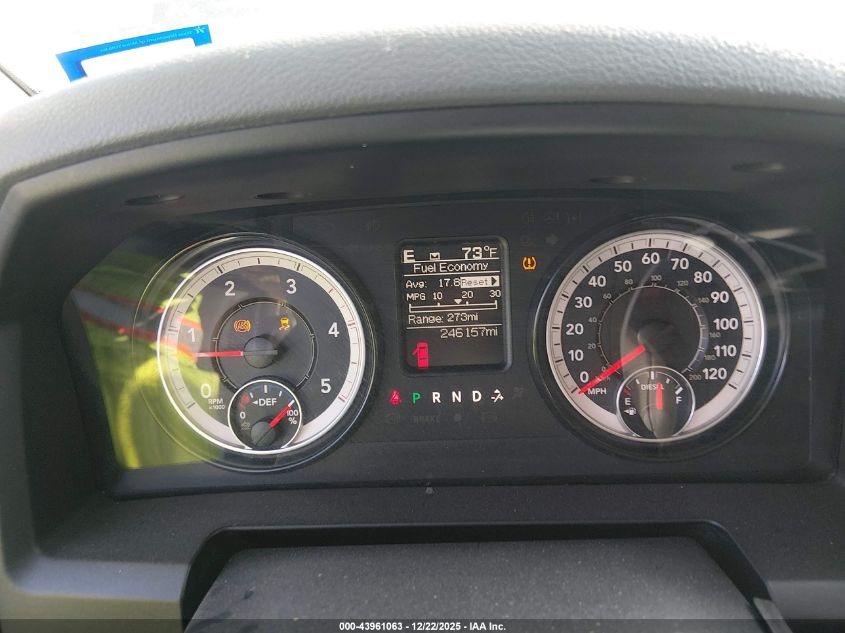 2018 Ram 2500 Tradesman 4X4 6'4 Box VIN: 3C6UR5CL5JG348262 Lot: 43961063