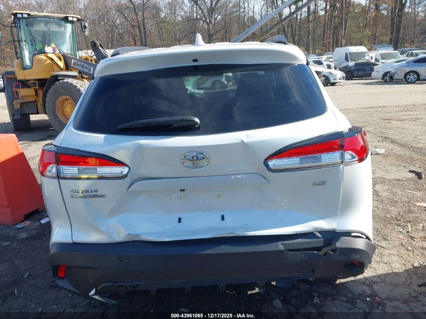 2024 Toyota Corolla Cross Le VIN: 7MUBAAAG9RV109841 Lot: 43961065