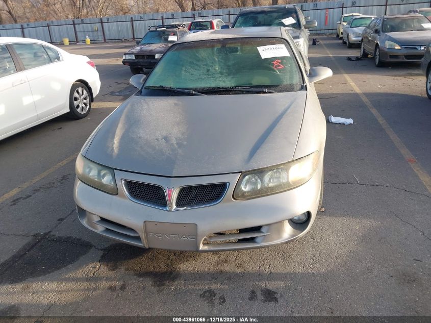 2003 Pontiac Bonneville Se VIN: 1G2HX52K934198590 Lot: 43961066