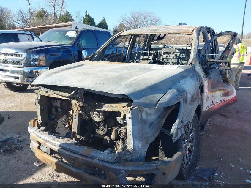 2018 Nissan Titan Xd Platinum Reserve Diesel VIN: 1N6BA1F49JN521600 Lot: 43961068