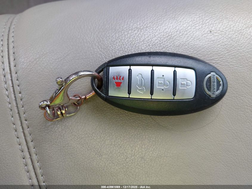 2011 Nissan Murano Sl VIN: JN8AZ1MW0BW169163 Lot: 43961069