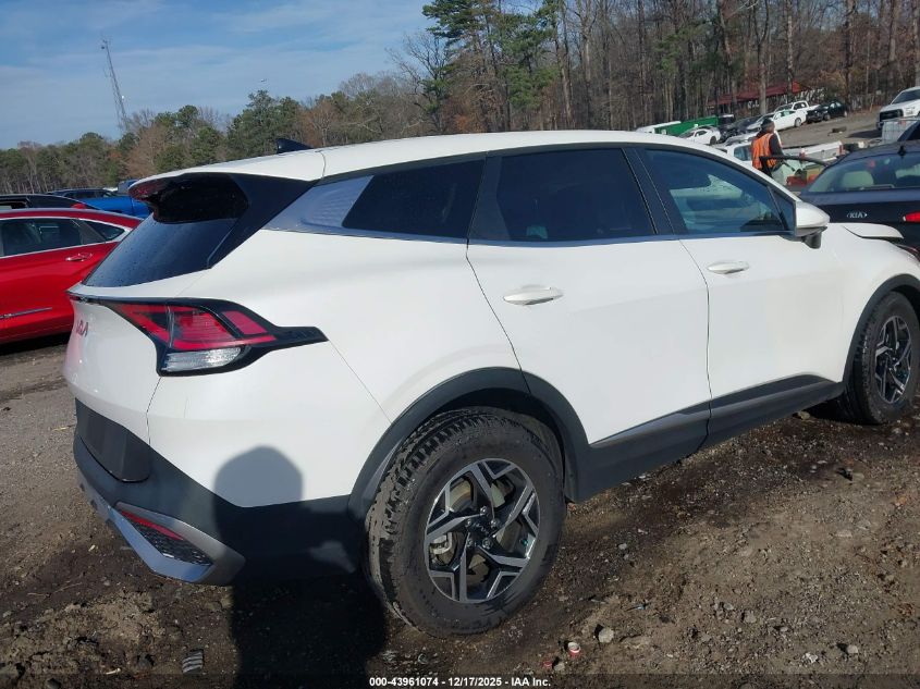 2023 Kia Sportage Lx VIN: KNDPU3AF7P7117213 Lot: 43961074