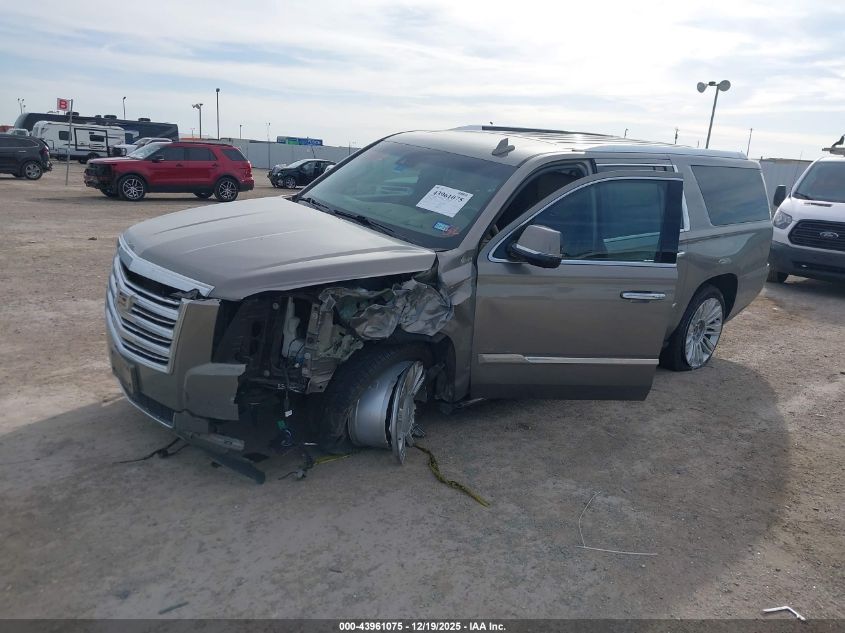 2019 Cadillac Escalade Esv Platinum VIN: 1GYS4KKJ2KR144768 Lot: 43961075