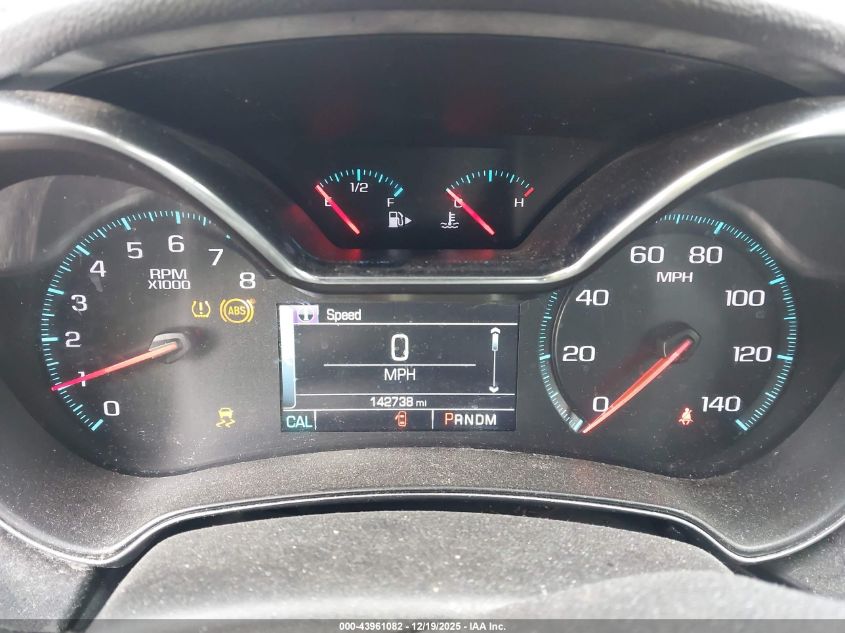 2016 Chevrolet Impala 2Lt VIN: 2G1115S34G9106854 Lot: 43961082