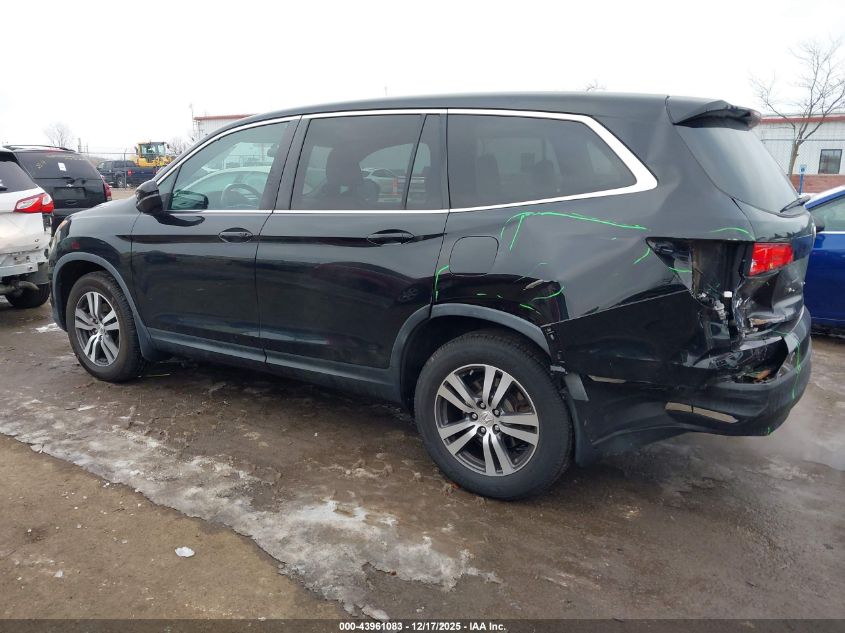 2016 Honda Pilot Ex VIN: 5FNYF6H38GB040082 Lot: 43961083