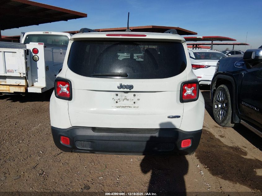 2016 Jeep Renegade Latitude VIN: ZACCJABT4GPD37234 Lot: 43961085