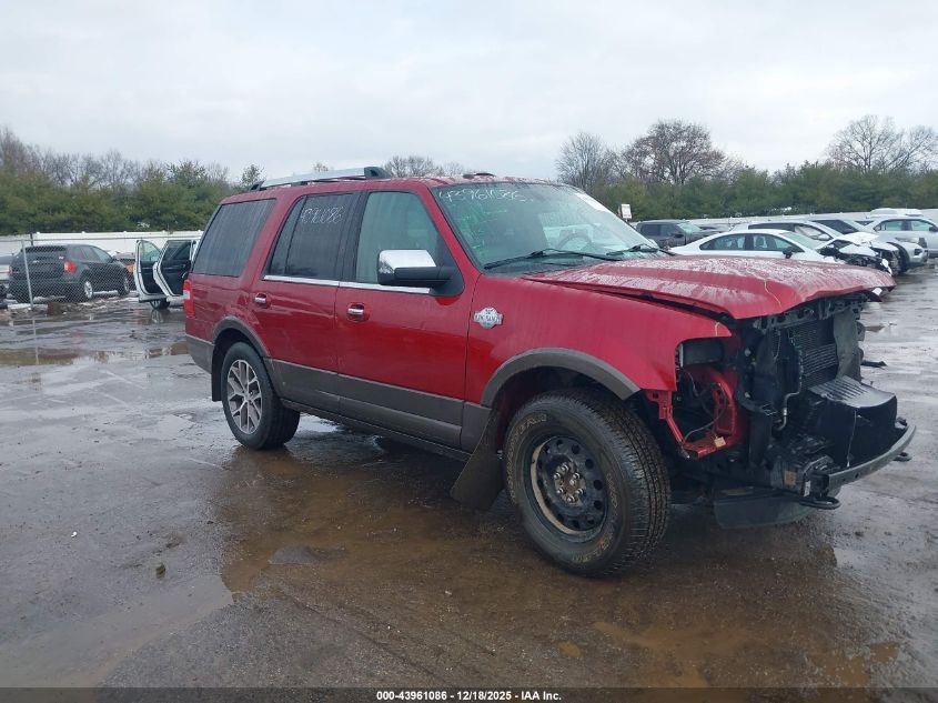 2015 Ford Expedition King Ranch VIN: 1FMJU1JT5FEF38076 Lot: 43961086