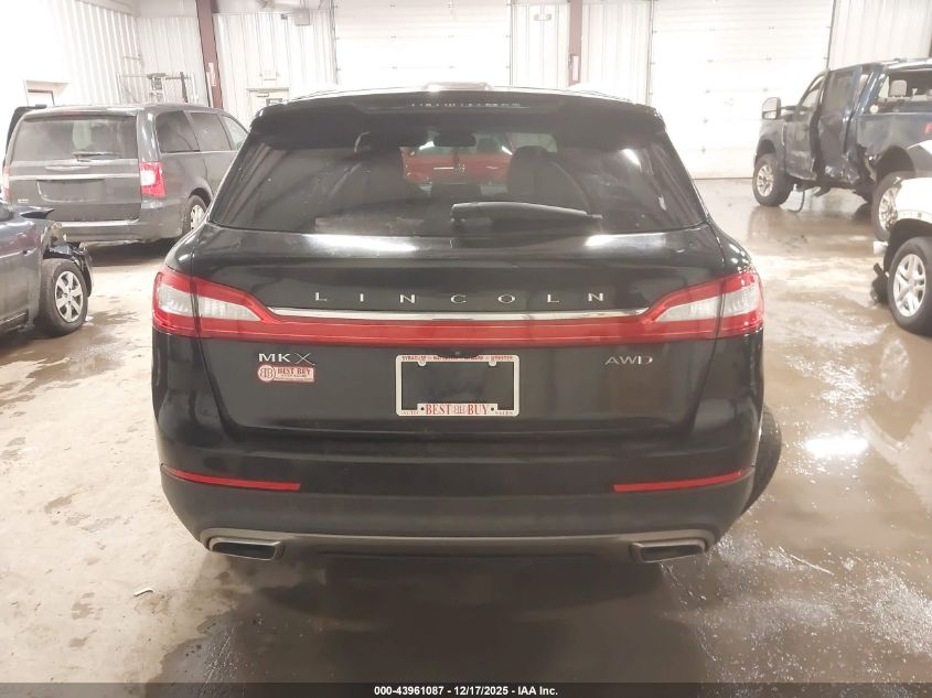 2016 Lincoln Mkx Reserve VIN: 2LMTJ8LR1GBL64102 Lot: 43961087