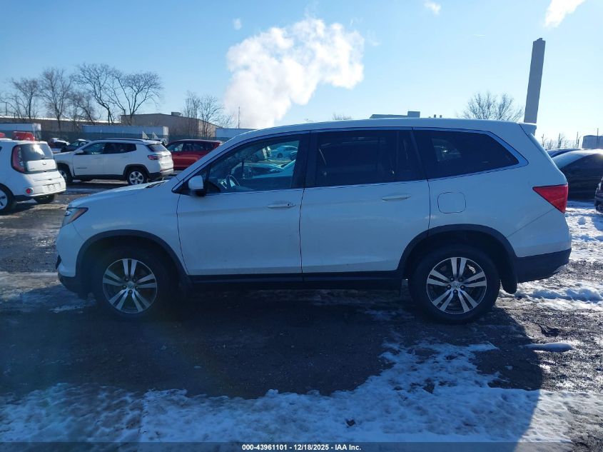 2016 Honda Pilot Ex-L VIN: 5FNYF6H73GB078516 Lot: 43961101
