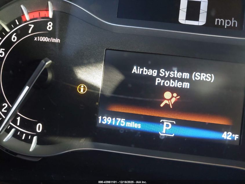 2016 Honda Pilot Ex-L VIN: 5FNYF6H73GB078516 Lot: 43961101