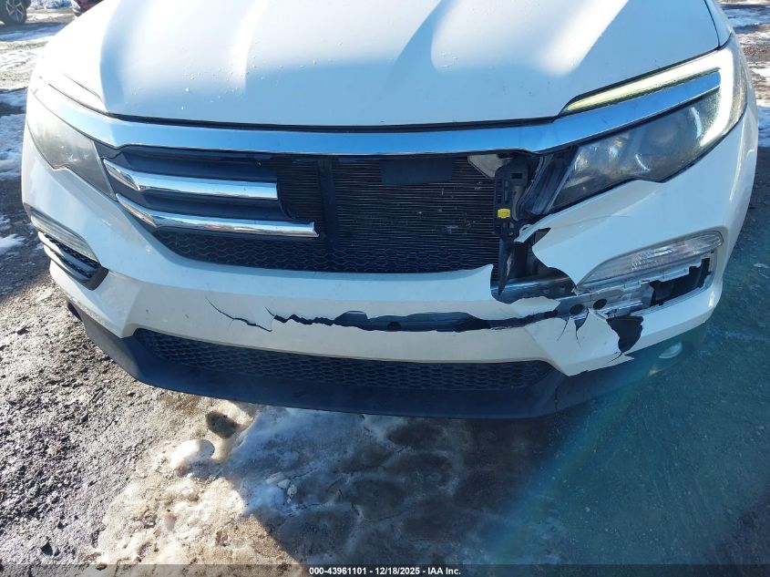 2016 Honda Pilot Ex-L VIN: 5FNYF6H73GB078516 Lot: 43961101