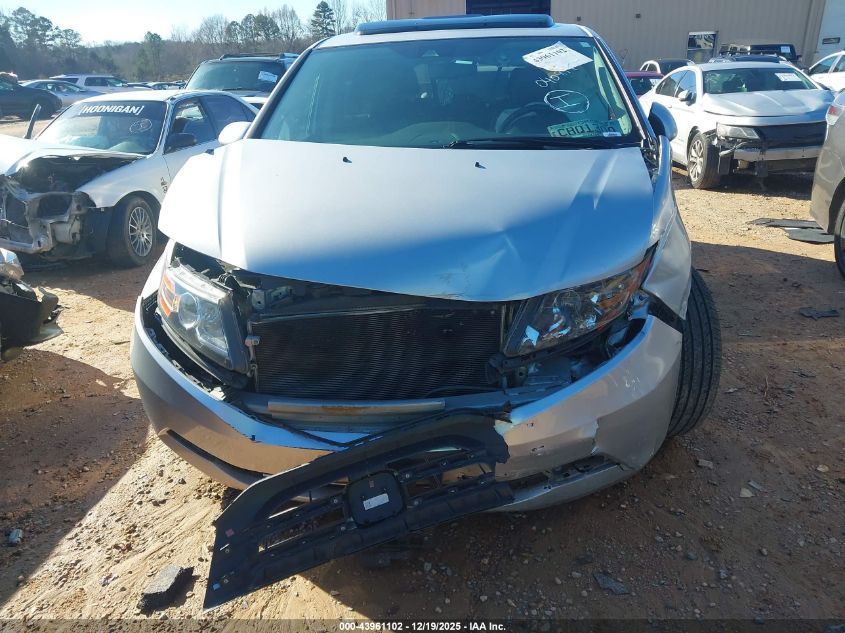 2014 Honda Odyssey Ex-L VIN: 5FNRL5H69EB040879 Lot: 43961102