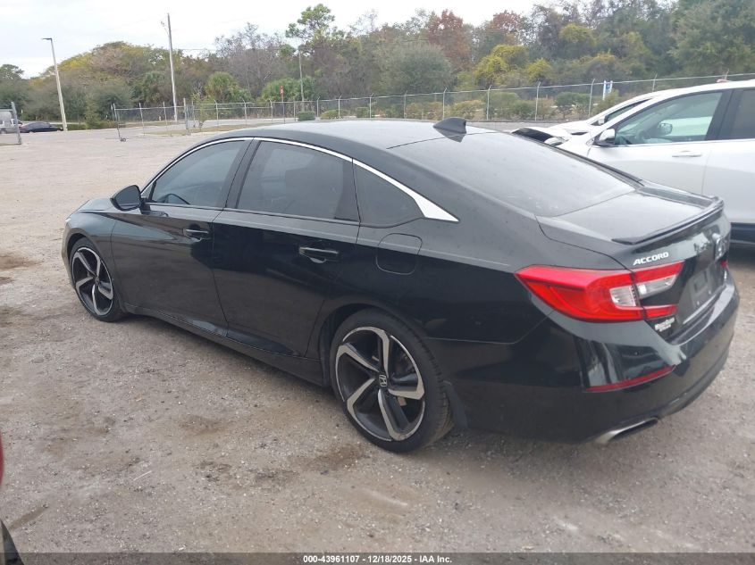 2019 Honda Accord Sport VIN: 1HGCV1F35KA128805 Lot: 43961107