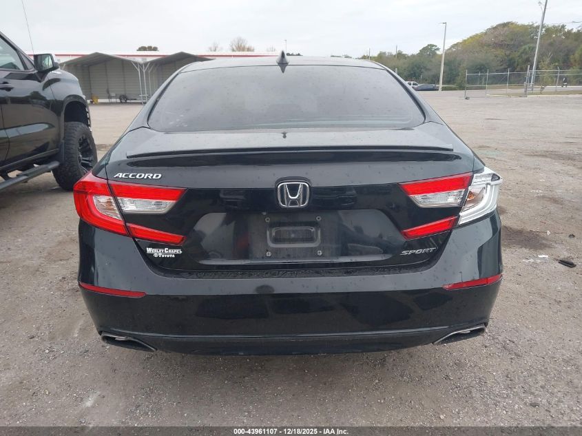 2019 Honda Accord Sport VIN: 1HGCV1F35KA128805 Lot: 43961107