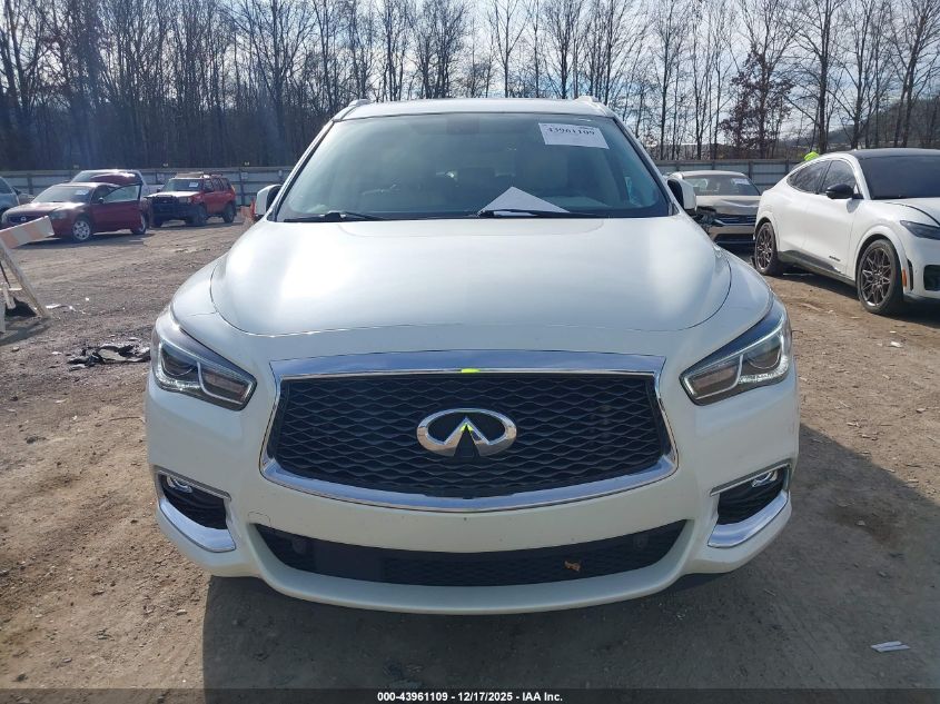 2017 Infiniti Qx60 VIN: 5N1DL0MM1HC502124 Lot: 43961109